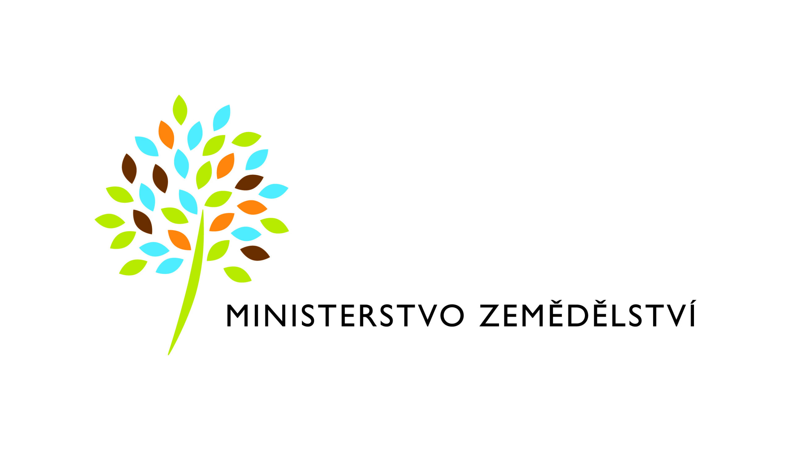 Logo Ministerstva zemědělství ČR (obrázek stromu a nápis Ministerstvo zemědělství)